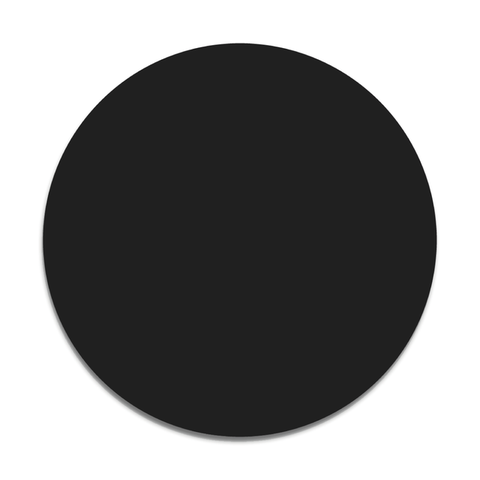 Prato Giratório Sobrepor Servir Mesa Sala De Jantar Preto 80 Cm