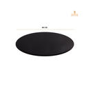 Ver imagem 6 de Prato Giratório Sobrepor Servir Mesa Sala De Jantar Preto 80 Cm