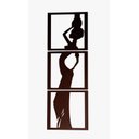 Ver imagem 1 de Mulher Vaso com Turbante - Decoração:marrom