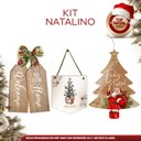 Ver imagem 2 de Kit Placas de Porta com Frases de Natal Papai Noel