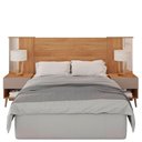 Ver imagem 2 de Cabeceira de Casal Extensível King com 2 Mesas de Cabeceira