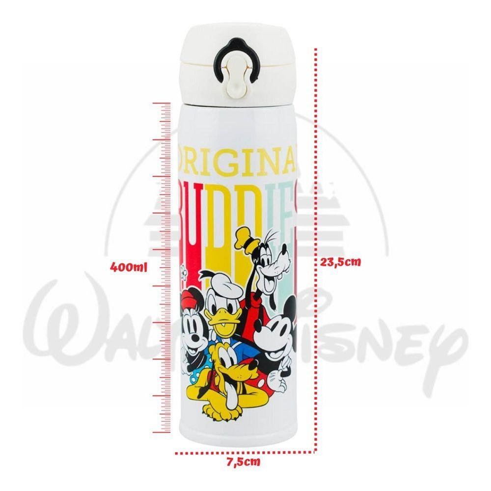 Garrafa Squeeze Térmica Mickey Minnie 400ml Original Pateta - 4