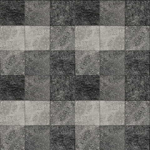 Pedra Natural Hitam 10x10 - 1m²