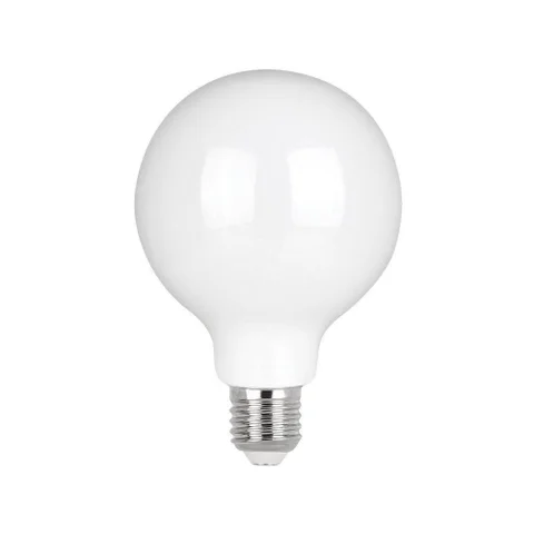 Lâmpada Led Stella Filamento Balloon Milky G95 7w E27 Bivolt 3000k - Luz Amarela