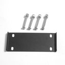 Ver imagem 5 de Kit Rolete borracha 185mm com suporte para reboque barco lancha