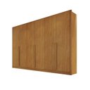 Ver imagem 1 de Guarda-roupa Casal 6 Portas 9 Gavetas 2,70m - Ibiza-nature - Bianchi Móveis