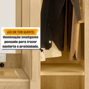 Ver mais imagens de Penteadeira Camarim com Espelho 2 Portas com Vidro Reflecta e 1 Gavetas com Divisória Star