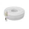 Cabo Coaxial 50m Câmeras- Homologado Anatel 80% Malha-4mm - 5