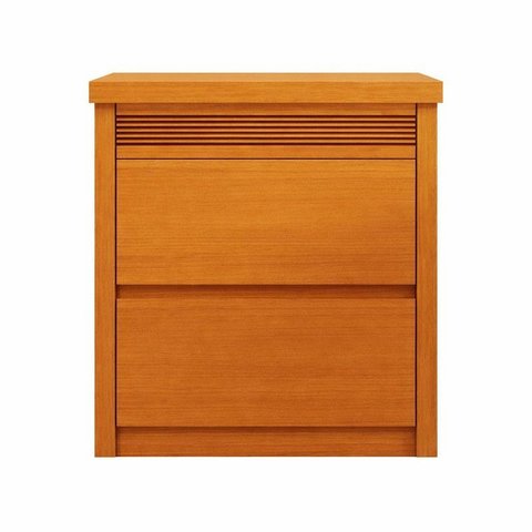 Mesa de Cabeceira 2 Gavetas 100%mdf Paolo - Bettio Móveis