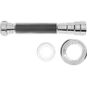 Sifao Tubo Extensivo Cromado C/ Canopla 70cm - Blukit - 1