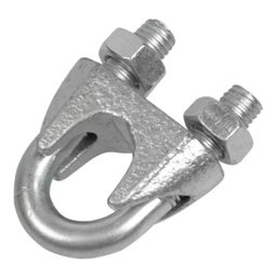 Kit 10 Grampos Clips Cabo De Aço Reparo Aparelho Academia - 4