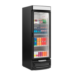 Refrigerador Vertical Frost Free GRD-57PR c/ Porta de Vidro Duplo Baixo Emissivo - Gelopar 220V