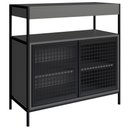 Ver imagem 1 de Armario Gabinete Industrial Banheiro P1038 Grafite Pp Milani Store