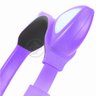 Fone de Ouvido Gatinho Fox Sem Fio Com Led Orelha Gato Dobrável Infantil Microfone H'Maston - Roxo - 3