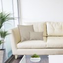 Ver imagem 4 de Capa de Almofadas Decorativa 50x50cm para Sofá Cama Capri Nude