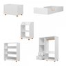 Quarto Infantil Completo Montessoriano 2 Gavetas Branco - Olivar Móveis - 2