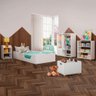 Quarto Infantil Completo Montessoriano 2 Gavetas Branco - Olivar Móveis - 1