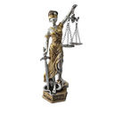 Ver imagem 1 de Estátua Deusa/dama da Justiça em Resina