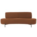 Ver imagem 6 de Sofá Orgânico 02 Lugares 150cm Argos Pés Titânio Linho Terracota - Nexta Casa