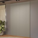 Ver imagem 3 de Painel Ripado Modular 1.8 Linea Brasil Branco/Gris Fosco