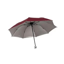 Guarda Chuva Proteção Solar Resistente Cabe na Bolsa Vermelh - 1