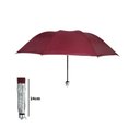 Ver imagem 4 de Guarda Chuva Proteção Solar Resistente Cabe na Bolsa Vermelh