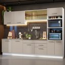 Ver imagem 1 de Armário de Cozinha Completa 310 Cm Branco/crema Agata Madesa 01