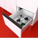 Ver imagem 5 de Gabinete de Cozinha em Aço 1,74m Cozimax – com Amortecedor e Divisor de Talheres:branco