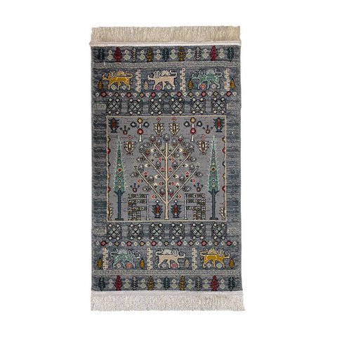 Tapete Persa Iraniano Ideal para Quarto e Hall de Entrada 0,50x0,85cm
