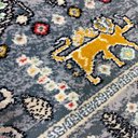 Ver imagem 6 de Tapete Persa Iraniano Ideal para Quarto e Hall de Entrada 0,50x0,85cm