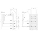 Ver imagem 4 de Escada para Piscina com 3 degraus em Aço Inox