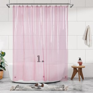 Barossa Design Forro de Chuveiro Peva com 3 Ímãs Rosa