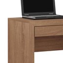 Ver imagem 7 de Escrivaninha Estante com 2 Portas e 1 Gaveta Me4143 Amêndoa Tecnomobili