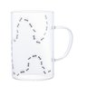 CANECA VIDRO BOROSSILICATO RESISTENTE A CALOR FORMIGA 280ML - LYOR - 3