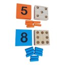 Ver imagem 3 de Jogo Numerais e Quantidades Educativos Pedagógicos Brinquedos Madeira Alfabetização Divertidos Criat