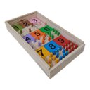 Ver imagem 1 de Jogo Numerais e Quantidades Educativos Pedagógicos Brinquedos Madeira Alfabetização Divertidos Criat