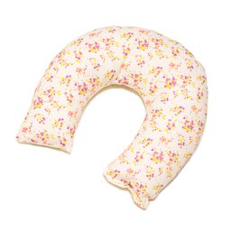 Kit 2 Peças Almofada Pescoço e Protetor de Cinto Bebê e Infantil Ursa Floral Lilás e Rosa - 2