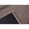 Tapete Sisal Eco-Nature Riscas 77 Bege-Chumbo 0,50X0,80M - J Serrano - 3