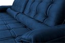 Ver imagem 7 de Sofá Retrátil Reclinável 230cm Ascari Suede Velut com molas Ensacadas - King House