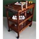 Ver mais imagens de Carrinho de Churrasco Madeira Maciça Imbuia