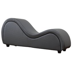 Poltrona Divã Recamier Tântrico Grafite Sofá Desire - 1
