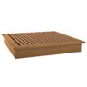 Cama Japonesa King Size Baixa sem Cabeceira Mdf Tw29 Dalla Costa - Freijó - 4