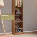 Ver imagem 7 de Guarda-Roupas Closet Modulado Roupeiro sem Porta Versatille Yescasa