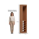 Ver imagem 3 de Guarda-Roupas Closet Modulado Roupeiro sem Porta Versatille Yescasa