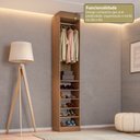 Ver imagem 6 de Guarda-Roupas Closet Modulado Roupeiro sem Porta Versatille Yescasa