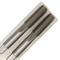 Jogo de Macho Manual Aço Rápido - Unf 1-8 X 44 - 2 Pçs - 3