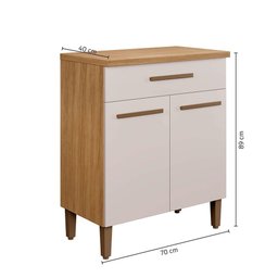 Balcão Omega Master Mdf Arte Móveis - 3