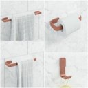 Ver imagem 7 de Kit de Acessórios para Banheiro 4 Peças Stander:preto