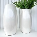 Ver imagem 4 de Decoração sala dupla vaso centro de mesa grande branco decor