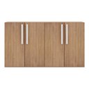 Ver imagem 7 de Aparador Buffet 4 Portas Viena Multimóveis Rustic/Branco
